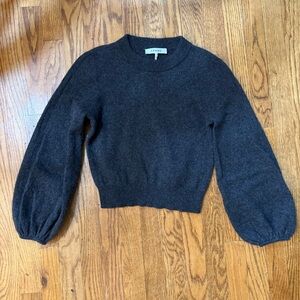 Frame Women's 100% Cashmere Sweater Dark Gray Sweater sz: XS